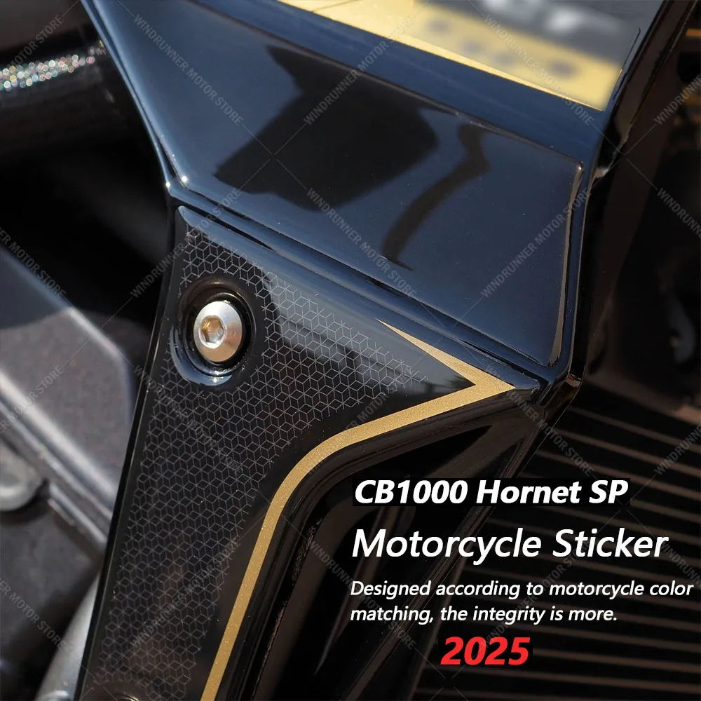 

Motorcycle Accessories 3D Gel Water Tank Mesh on Both Sides Protector Decal Resin Water For CB1000 Hornet SP 2025 proof Sticker