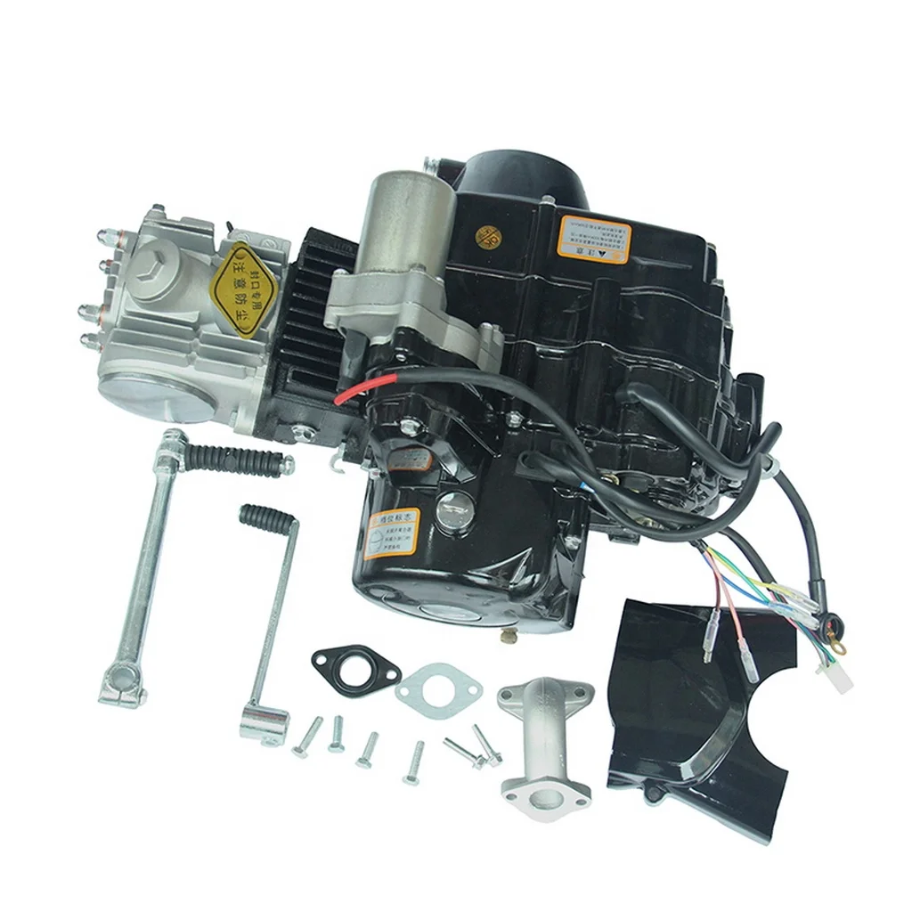

110CC Engine For Motorcycle Pit Bike Dirt Bike Manual Clutch Kick And Electrical Start With Complete Engine Kit