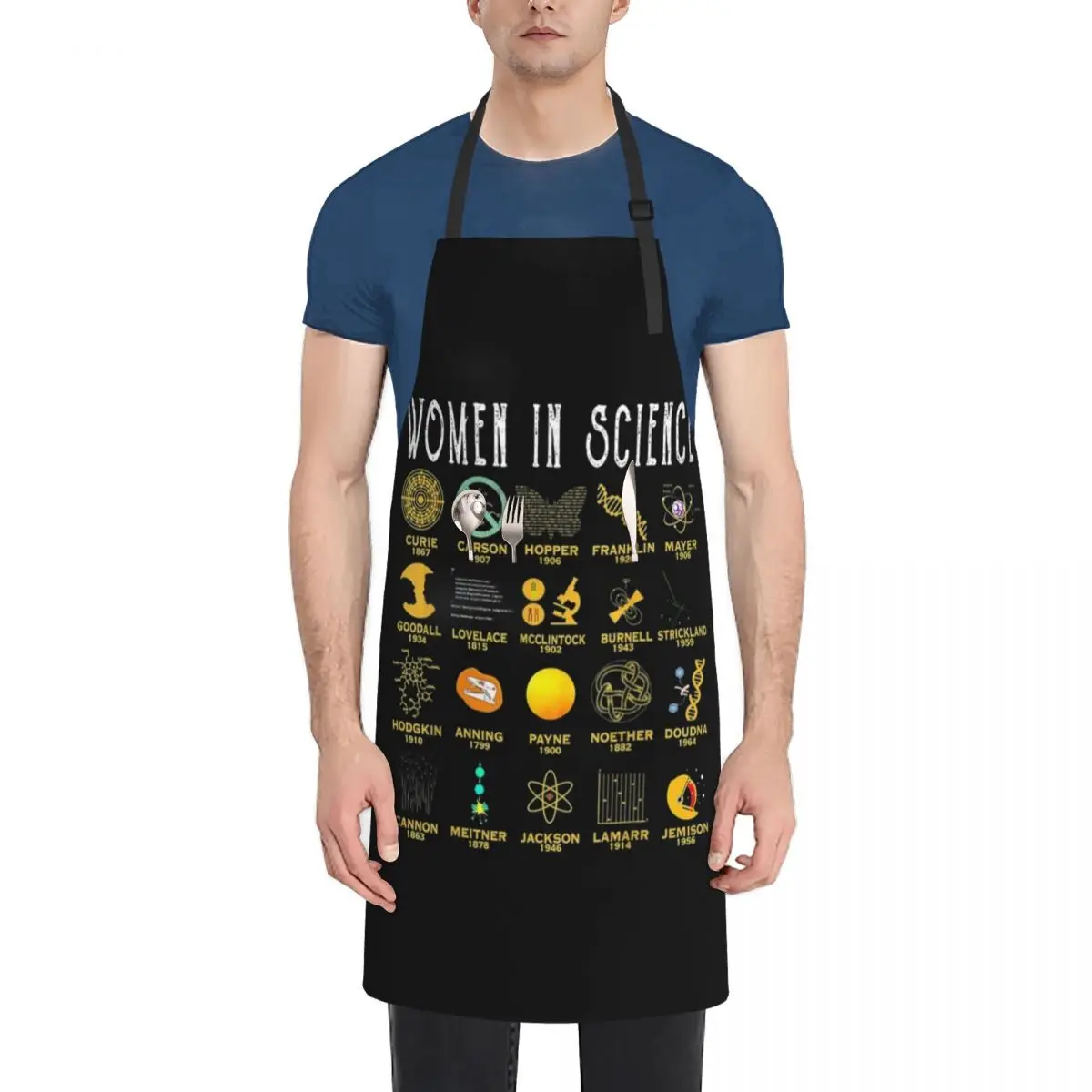 

Women in Science Great Science Apron For Girl Women Kitchen Apron