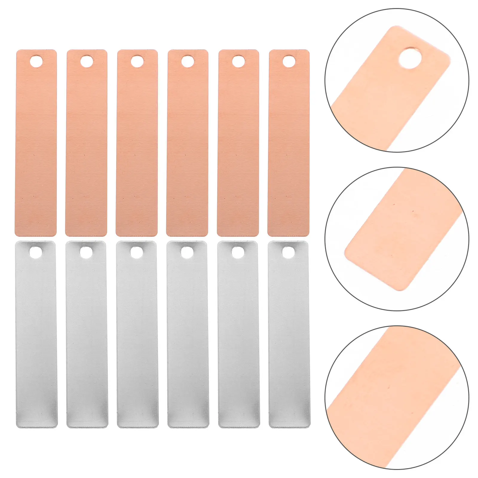 

Zinc Copper Anode Sheet Strips for Fruit Electroplating Consumables Strips Science Experiments Projects Kids Learning