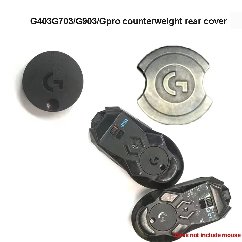 

For Wireless Mouse G403/G703/G903/GPro/G502 Wireless/GPROX SUPERLIGHT Counterweight Rear Cover Bottom Replacement Parts