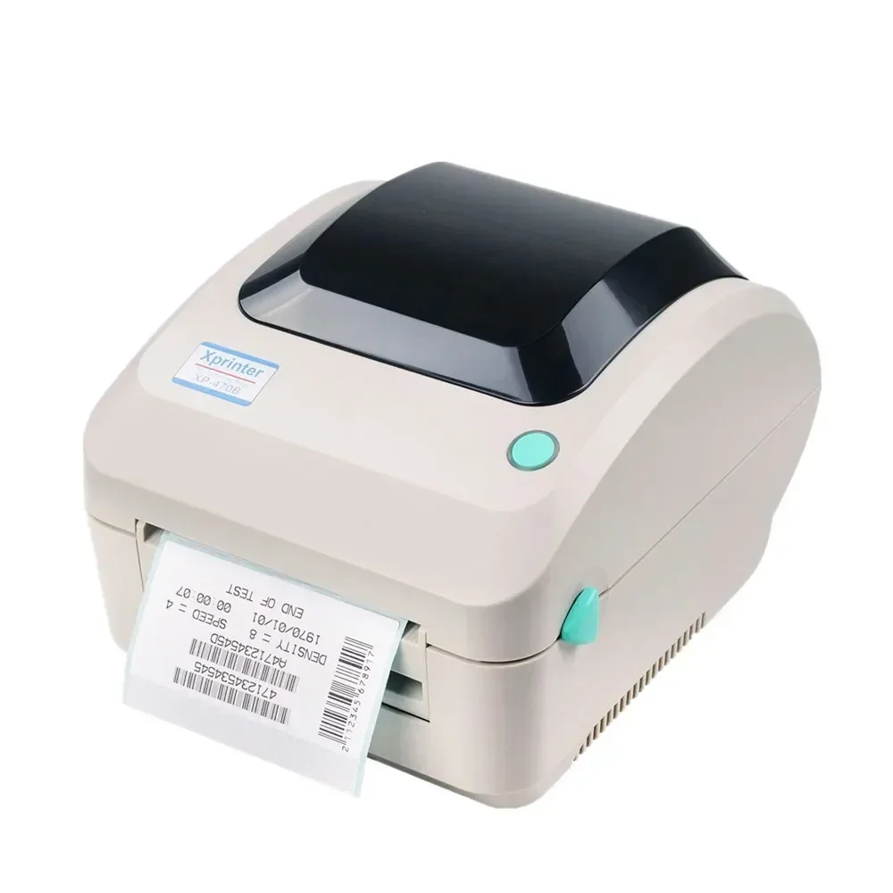 shipping label printer thermal barcode printer XP-470B Xprinter for the logistics industry 4x6 adhesive sticker