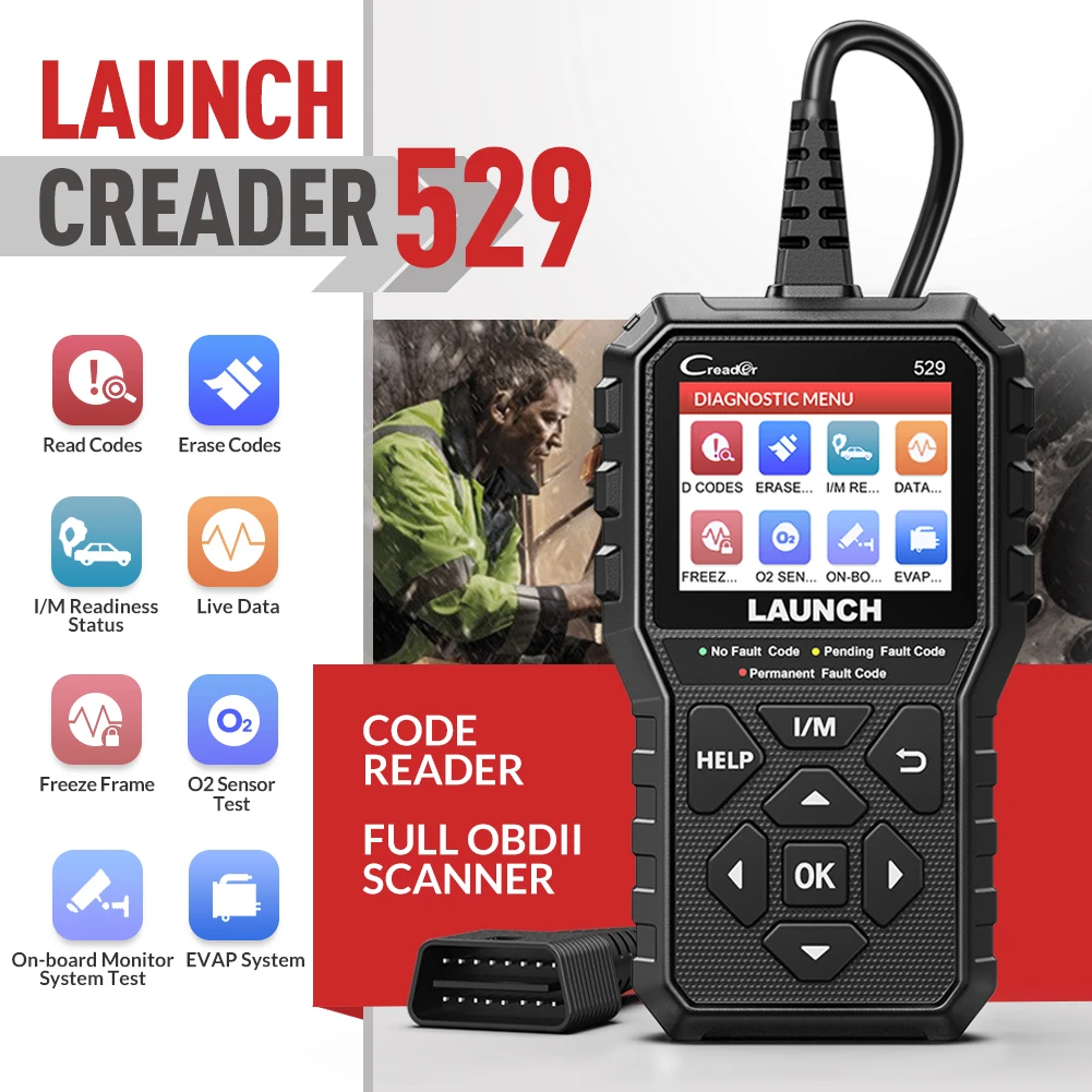 Launch CR529 OBD2 S… - image
