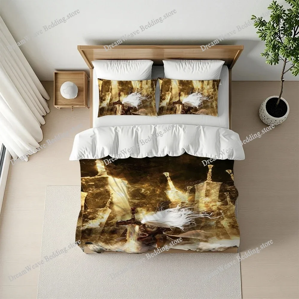 E-Expedition 33 Duvet Cover Set Home Style Bedding Soft Laundry Cotton Bed Student Dormitory Gift