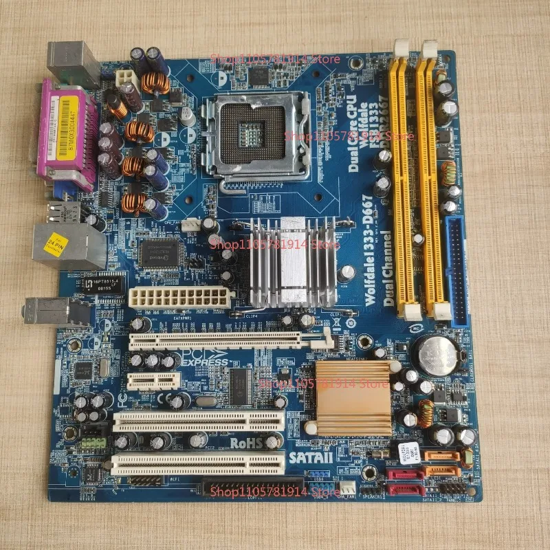 For ASRock Wolfdale1333-D667 Dual Channel Main Board