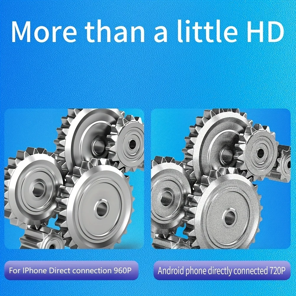 8mm Endoscope For Android Iphone&IOS Smartphone Car Pipe Automotive Boroscope Sewer Inspection Tools Endoscopy Camera Device