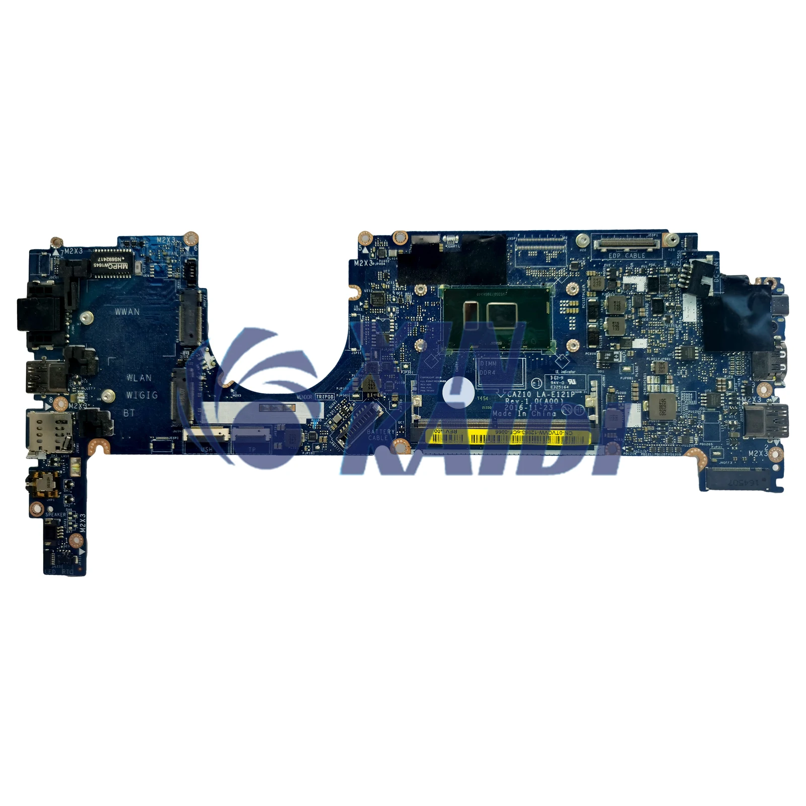 

Computer Mainboard For Dell Latitude 7280 E7280 HP2CR CN-0HP2CR LA-E121P Laptop Motherboard With I7 6th 7th CPU 100% Tested