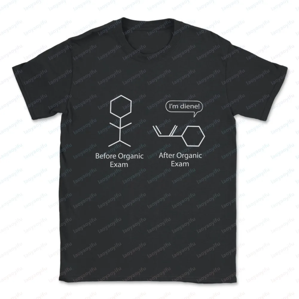Chemistry Joke Design for Science Chemie Lovers T-Shirt Casual Fashion Loose Harajuku Minimalism Tshirt Cotton Man Women Tees