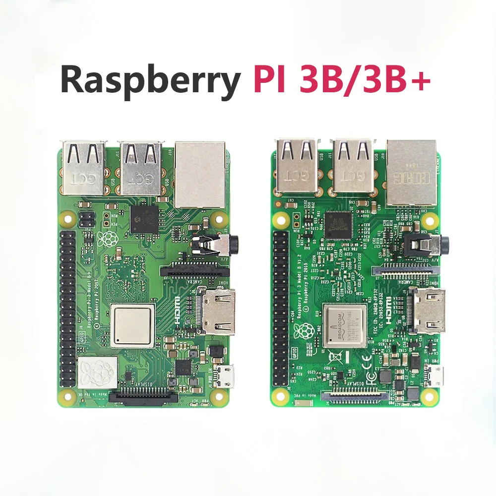 

Макетная плата Raspberry 3 Model B, 64-битный четырехъядерный процессор ARM Cortex-A53 1,4 ГГц с Wi-Fi и Bluetooth