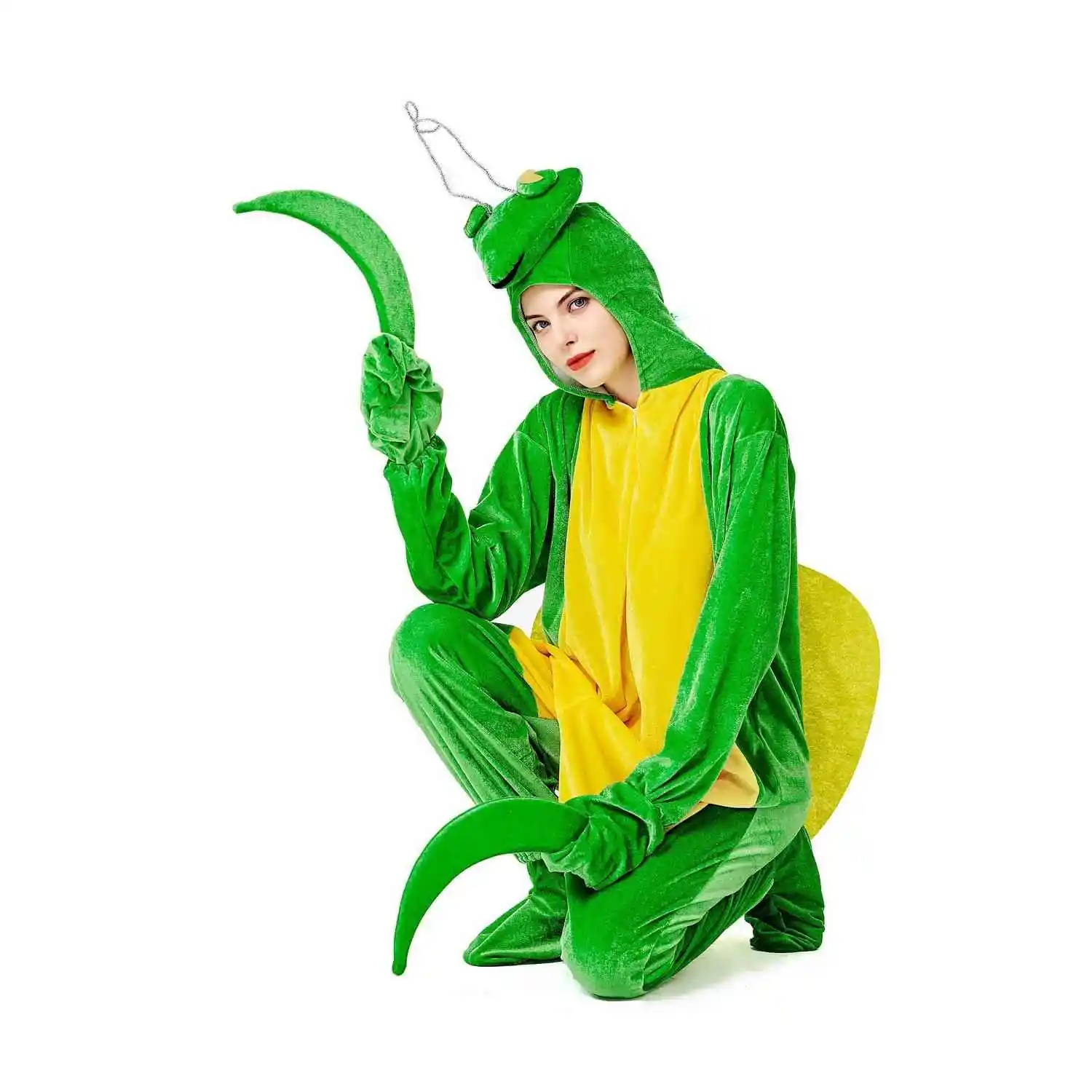 loween Garden Activi ex Coppia Costume animale Par Performance Suit Stampa Tuta in cotone 00% Costume di scena