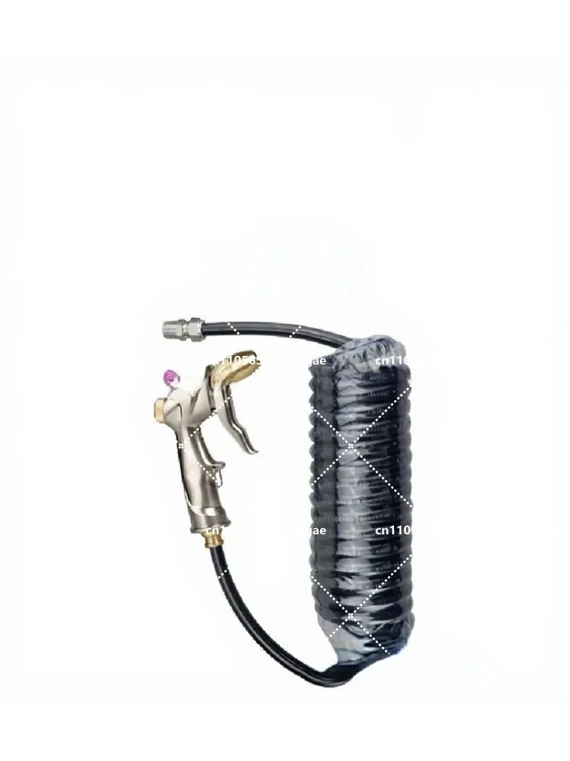 

Heavy Duty Machine Tool Washing Gun, All Metal High Pressure Water Spray Gun for CNC Machining Center Cleaning