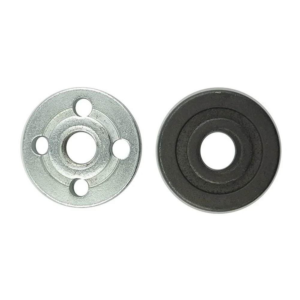 1set M10 Thread Angle Grinder Pressure Plate Upper Lower Plate Inner Outer Flange Nut Set For 100 Type Angle Grinder Polisher