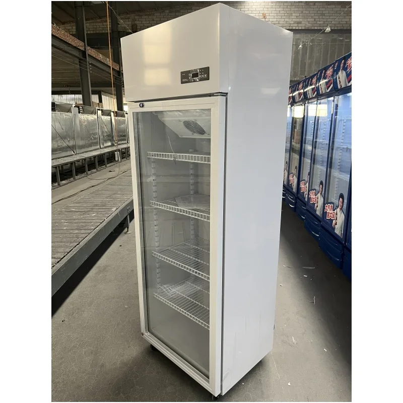 Vanace SC 260L Medicine Cooler Cabinet Temperature Adjustable Custom Logo 260 L Hospital Medicine Storage Fridge with Light Box