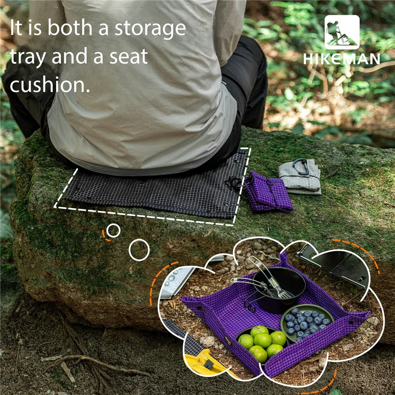 

Ультралегкий складной коврик-столик для кемпинга, органайзер для хранения снаряжения, влагостойкий