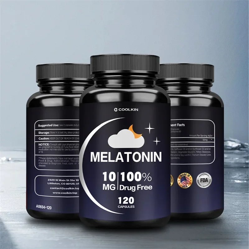 

Melatonin - Improve Sleep Quality, Relieve Anxiety, and Promote Deep SleepSupplements