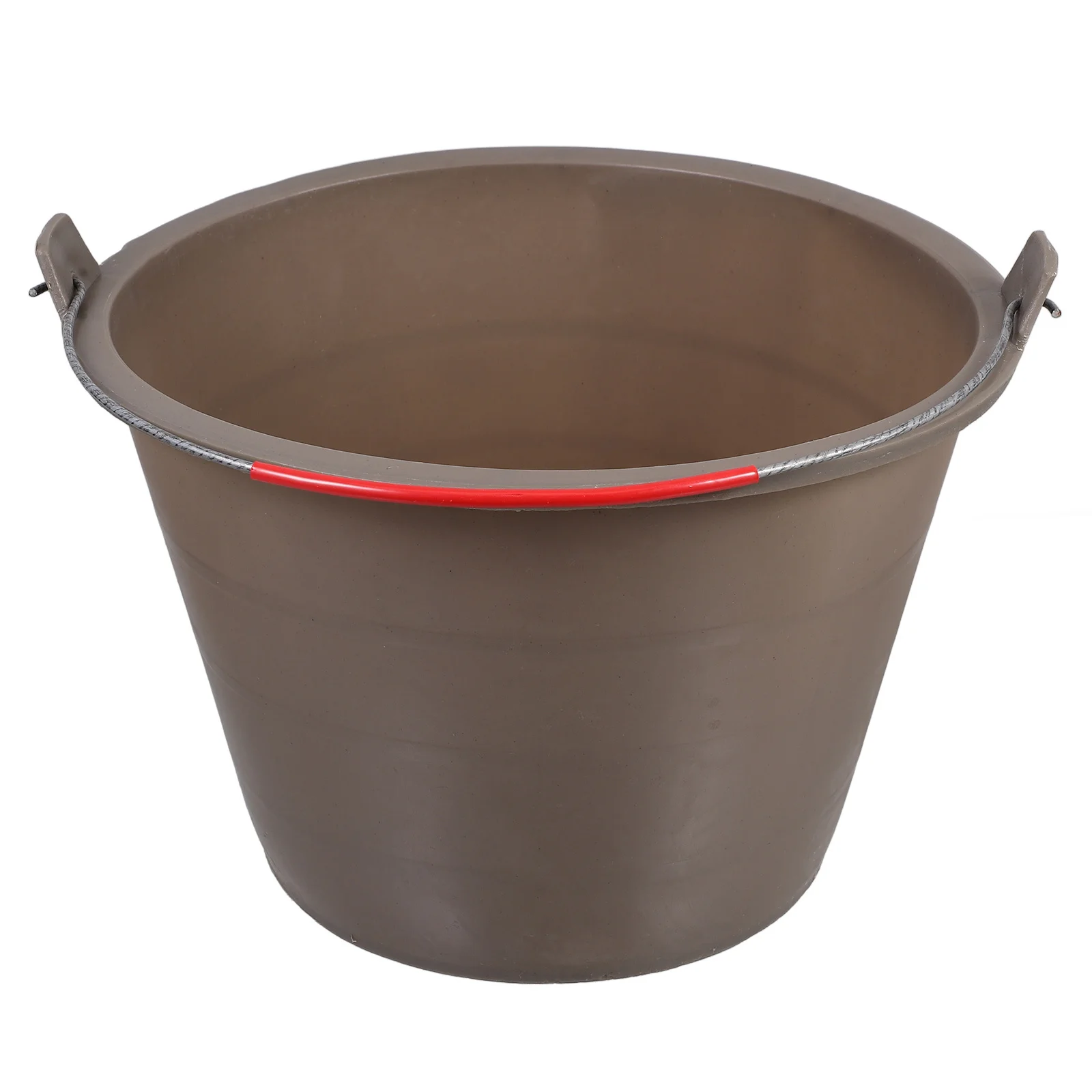 

Thickened Plastic Bucket Heavy Duty Portable Cement Concrete Sand Carrier With Handle For Construction Site Paint Coating