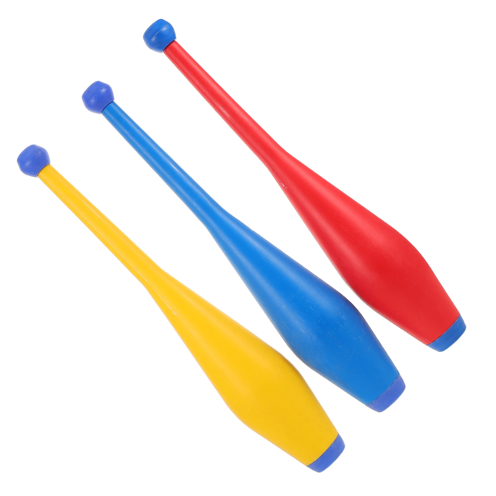 

3pcs Juggling Sticks Set Professional Lightweight Acrobatic Performance Sticks For Stage Circus Juggling Skill Props With Grip