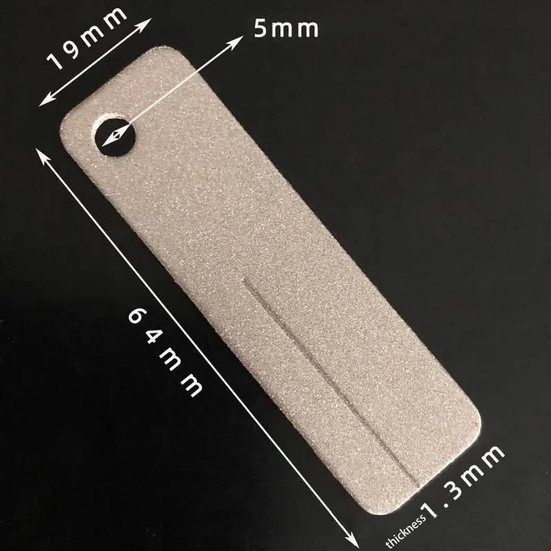 الصيد هوك مبراة المحمولة الماس حجر خطاف الصيد شحذ أدوات سكين المشحذ المفاتيح لملحقات الصيد في الهواء الطلق #6