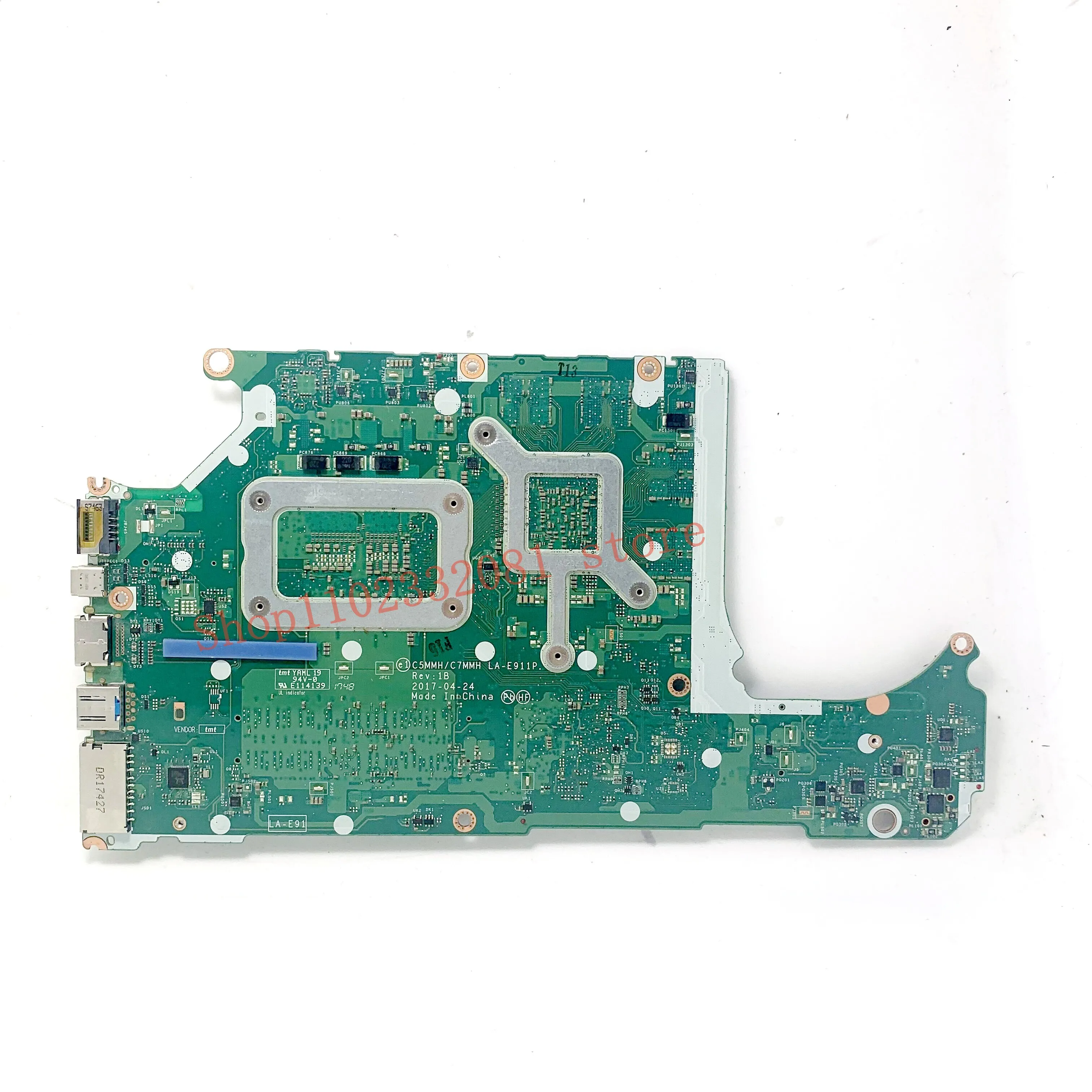 For Acer AN515-51 C5MMH/C7MMH LA-E911P With SR32S I5-7300HQ CPU N17P-G1-A1 Laptop Motherboard 100% Tested Working Well