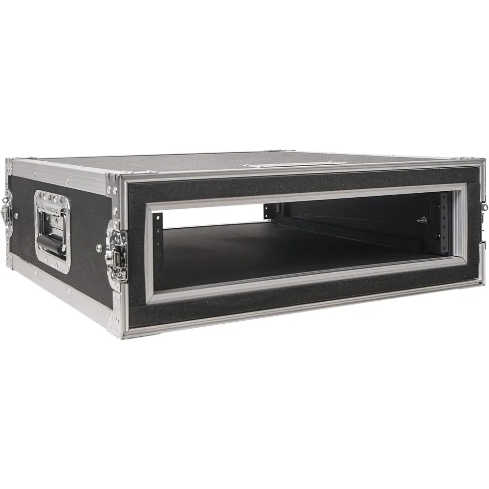 

Кейс-стойка 2U с амортизацией, глубина 21 дюйм, из фанеры ATA, профессиональный, на 2 слота для оборудования