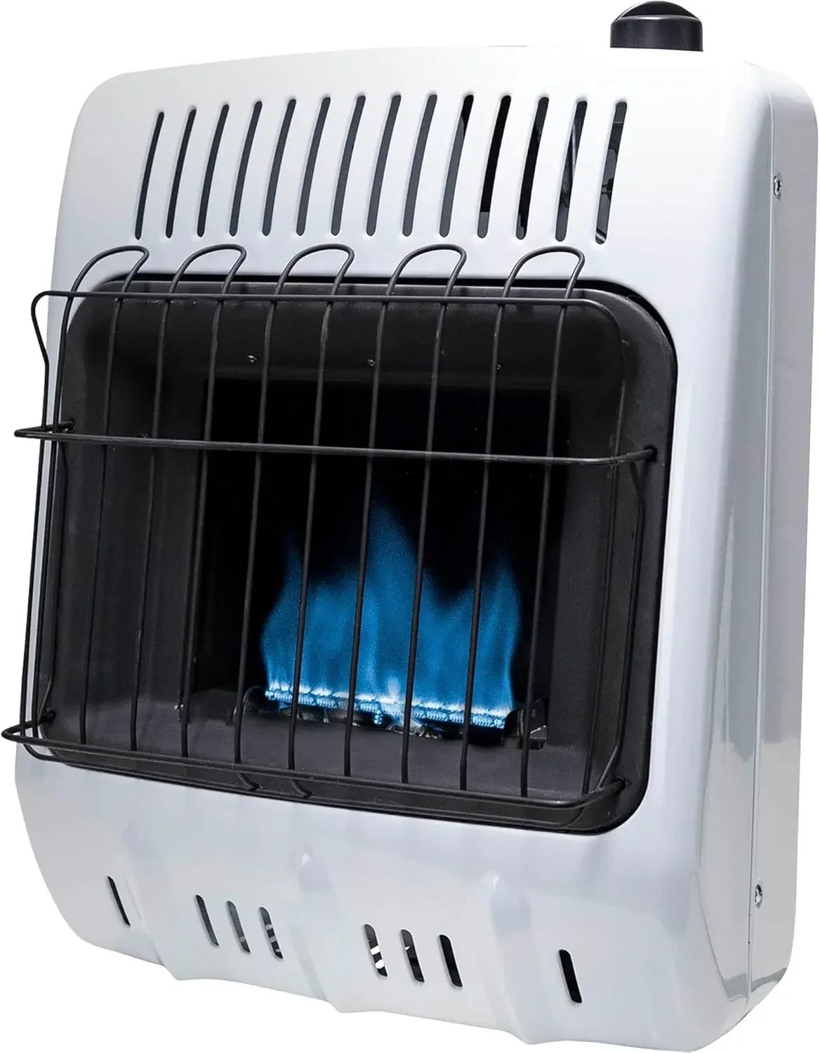 F F F 299710 : Aquecedor de propano de chama azul de 10.000 Btu sem ventilação, tamanho único, branco