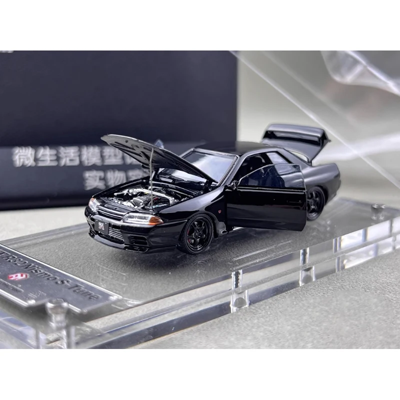

FH литой под давлением масштаб 1:64 GT-R R32 S-Tune Skyline модель автомобиля из сплава готовая коллекция имитаций украшения подарочные игрушки статический дисплей