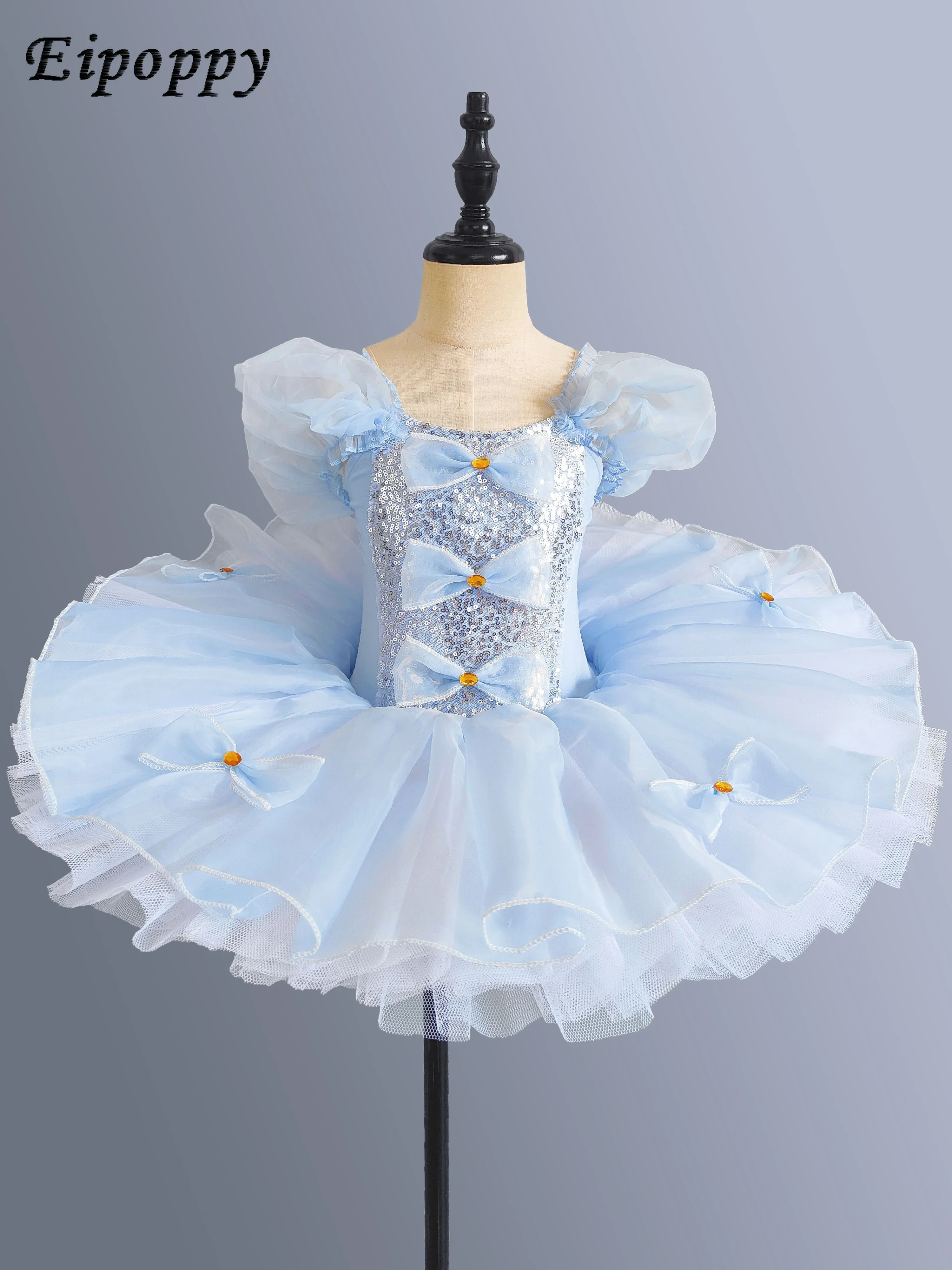 Children's Professional Ballet Dance Dress Female Little Swan Pettiskirt Toddler Princess Dress Performance Organization