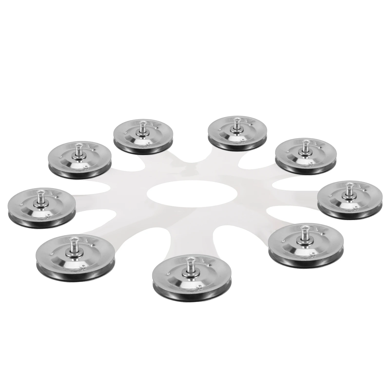 

Cymbal Bell Ching Ring Tambourine Percussion Bass Drum Hoop Mount Cymbals Stainless Steel Parts Baby