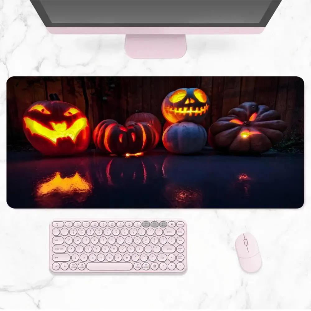 Halloween Pumpkins Mouse Pad Anime Game Mouse Pad Computer Desk Pad Office Carpet Laptop Mouse Pad