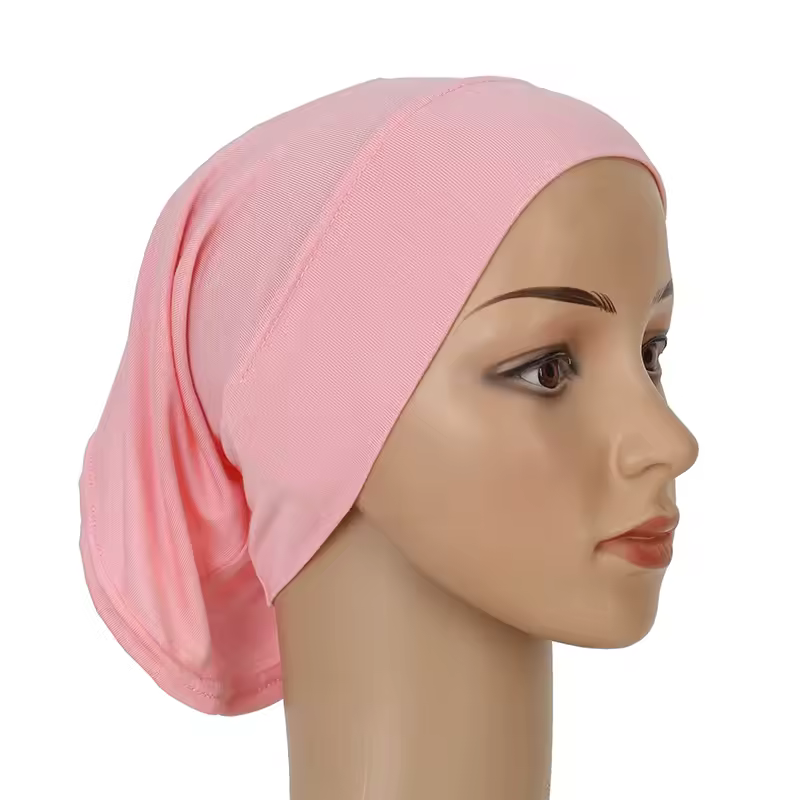 Cotton Modal Inner Hijab Undercap Muslim Turban Islam Underscarf Hijab Bonnet Soft Stretch HIjabs Tube Cap Turbante Mujer Hat - Image 17