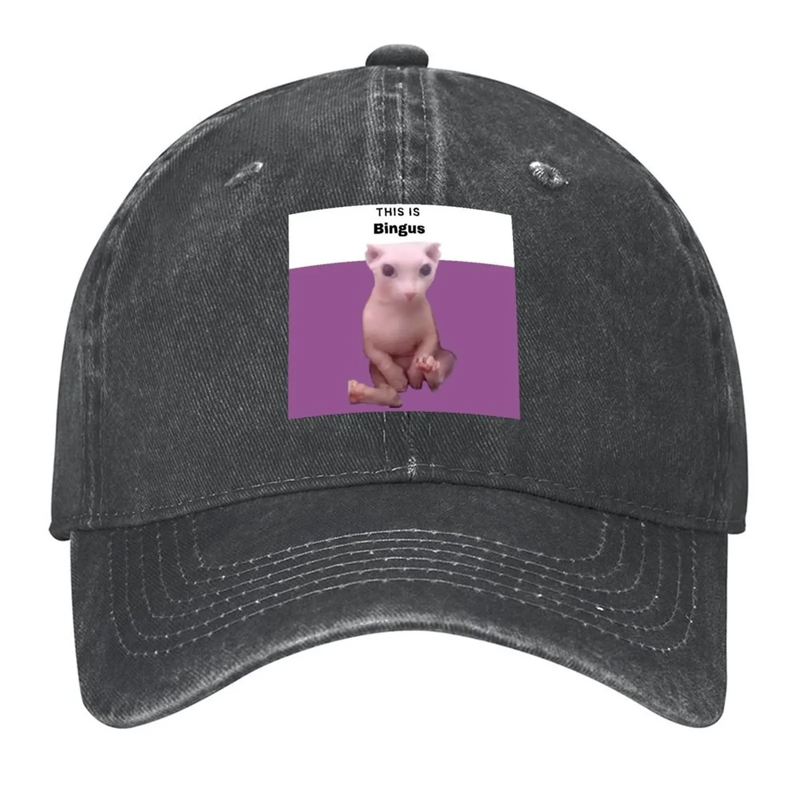 

This is Bingus Baseball Cap New In Hat Hip Hop fishing caps man Anime Designer Man Women's