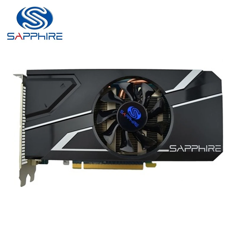 SAPPHIRE Graphics Cards HD7750 128Bit GDDR5 Video Card for AMD HD 7750 Cards 1GB 1G DisplayPort HDMI DVI 4500MHz видеокарта Used