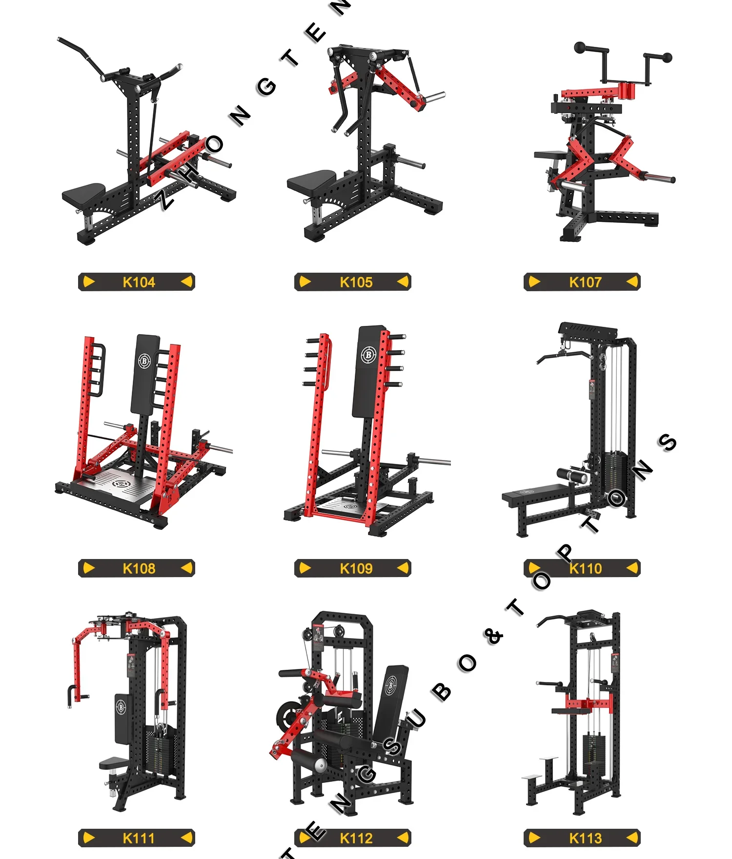 TOPTONS K185 Hot selling Leg flexion and extension trainer gym special equipment leg flexion and extension curl