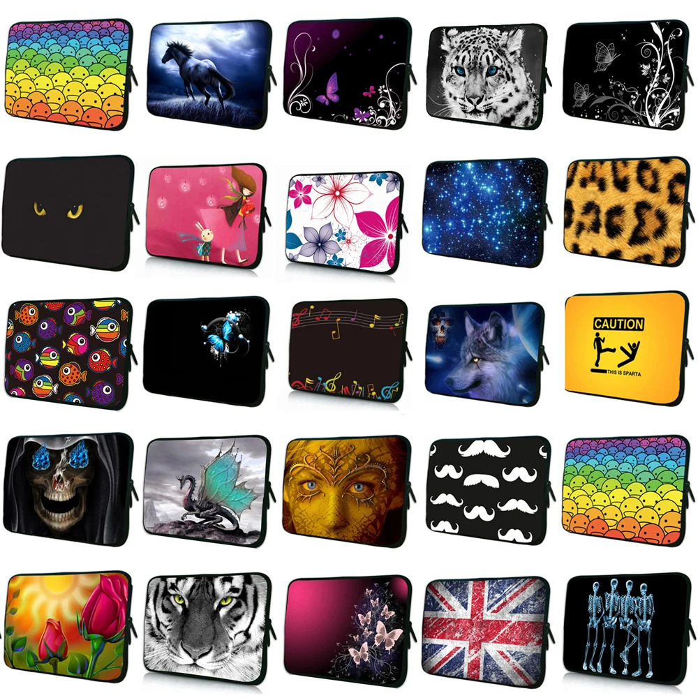 

Tablet Sleeve Bag Waterproof Neoprene Case Mini 7/8/9/10 Inch Bolsas For Samsung Amazon Fire 7 Tab Cases IPad Air Pro 9.7" 10.5"