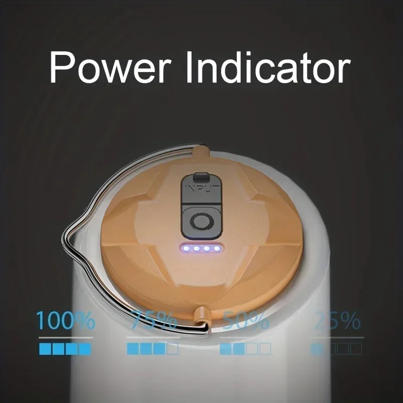 Linterna LED recargable para acampar al aire libre, gancho, luz superbrillante, luz de tienda, luz de emergencia nocturna, luz de Camping portátil