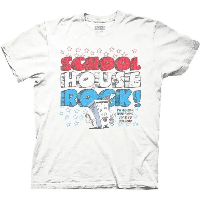 School House Rock Mens T Shirt Vintage Style New