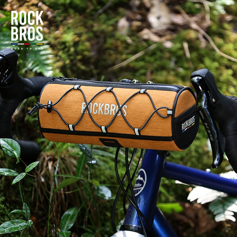 ROCKBROS ROAD TO SKY Cycling Bag Road Front Tube Bag Long Distance Riding Bike Bag Head Beam hanger Bag Bicycle Bag