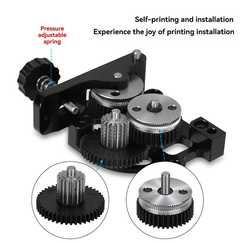 Extrusieaccessoires AB Extrusiekopaccessoires 2.4 0.1 Speciale tandwiel met hoge precisie VORON