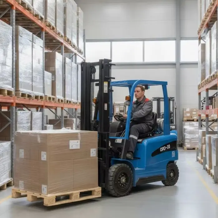 

Custom Small Forklift for Industrial Park Material Handling CE Euro 5 Compact Warehouse Loading Machine