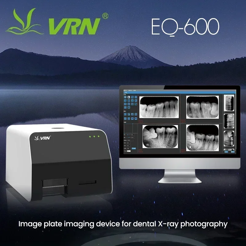 VRN EQ-600 Produces Remarkably Lucid Tender X-Ray Visuals Rapid Imaging More Faithful 16-Bit Grayscale Values for Dental Exams