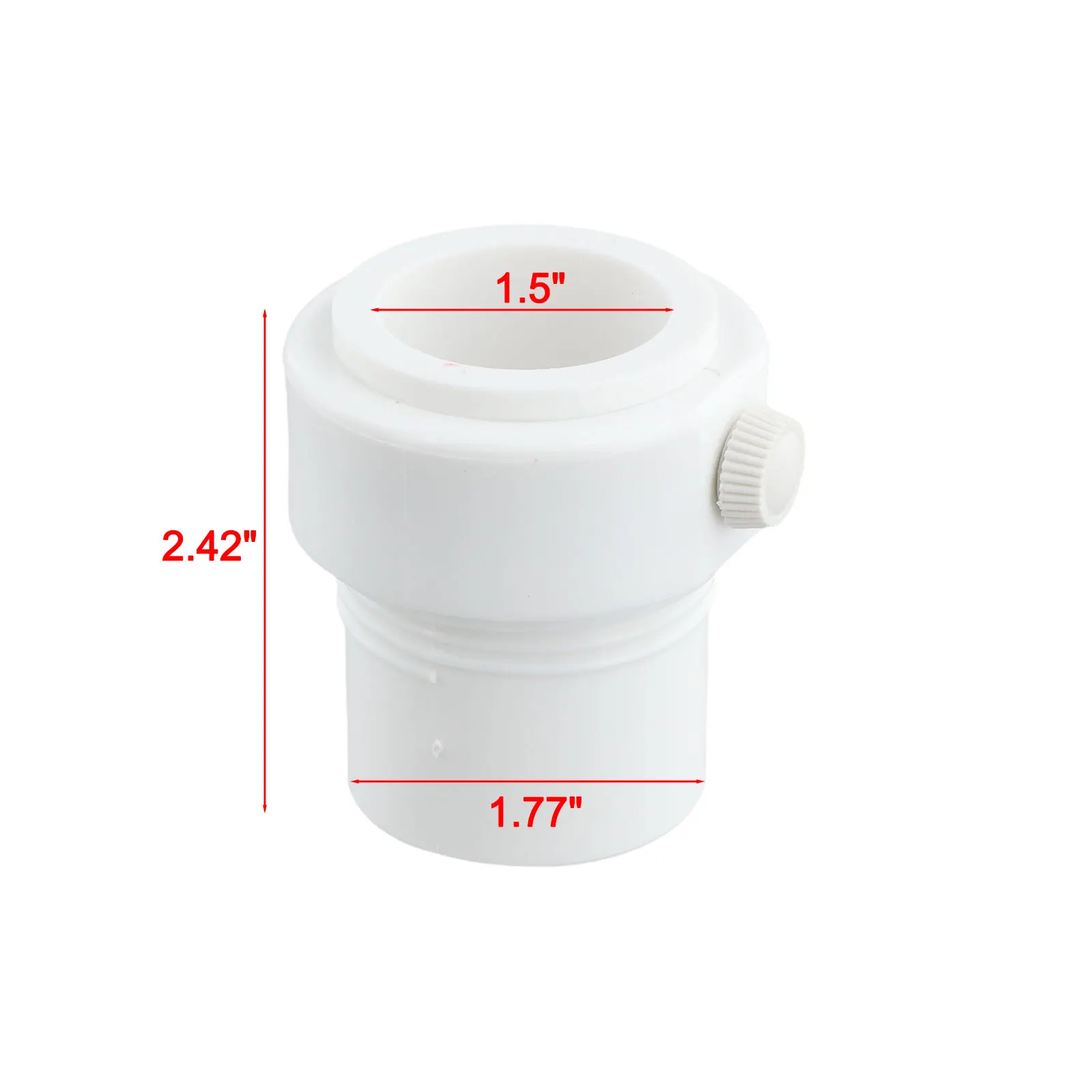 Stability Sleeve Umbrella Pole Adapter As Pictures Show Fits 1.5 Inch Umbrella Pole Acrylonitrile Butadiene Styrene