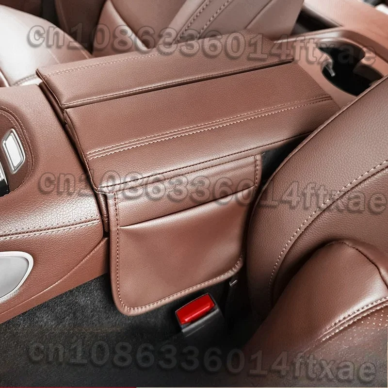 Suitable for Mercedes-Benz E-ClassC-Class GLC GLE GLSarmrest box booster pad central protective pad armrest box protective cover 3