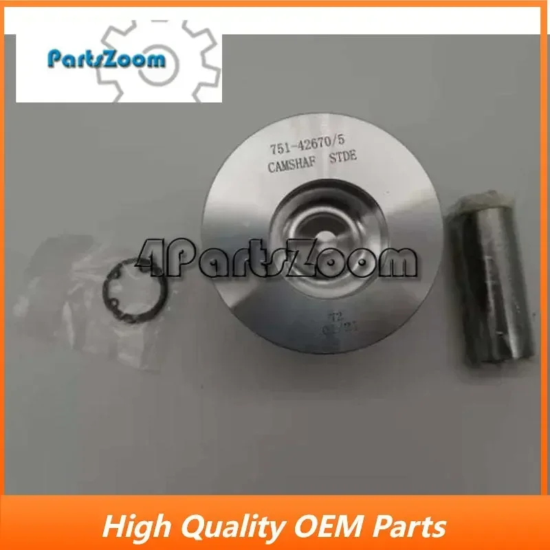 3PCS Replacement 751-42670 Diesel Engine Spare Parts Piston Kit for Lister Petter LPW LPW2 LPW3 LPW4 Engine