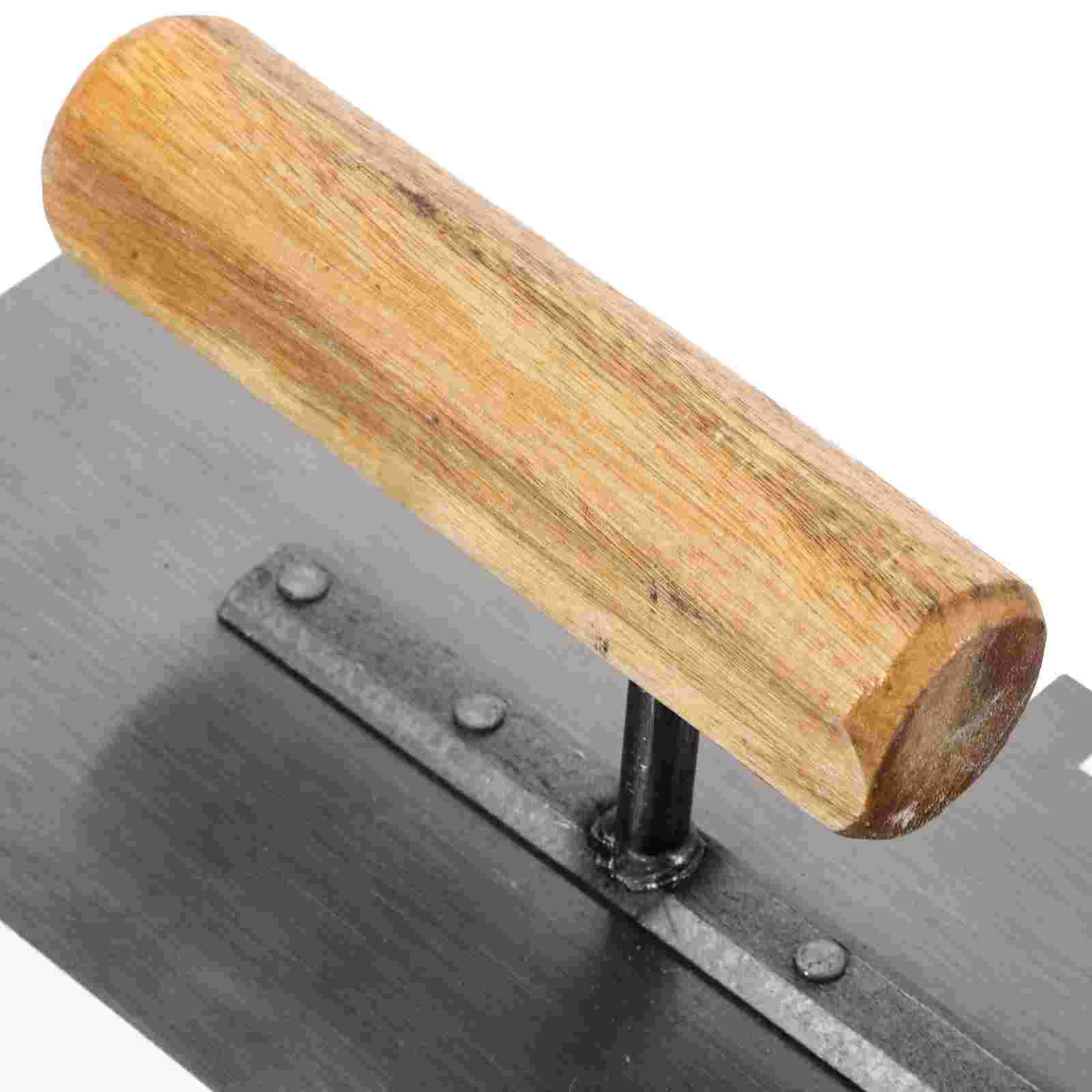 Strumento Cazzuola Strumenti per intonaco Piastrelle per finitura in cemento con manico in legno Pavimenti per cartongesso Mason