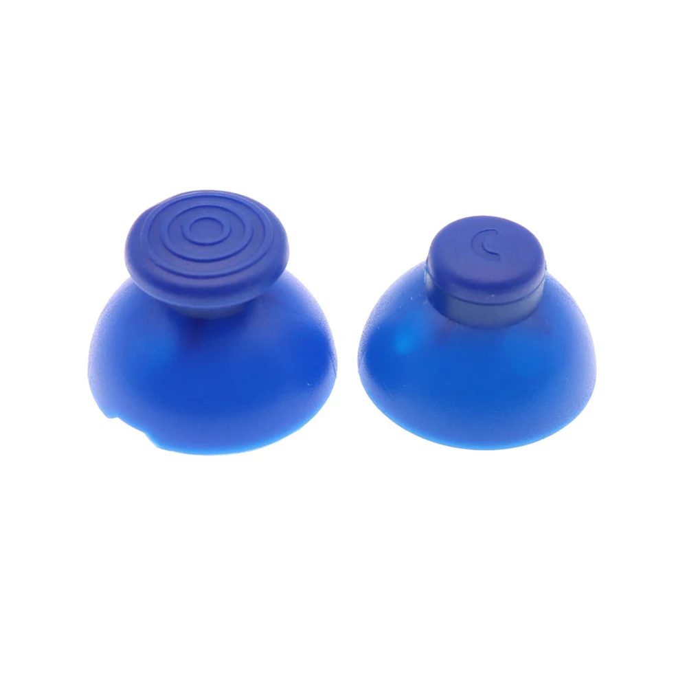 1sets=2pcs Analog Thumbstick Joystick Stick Cap Caps for Gamecube NGC GC controller Left and right thumbsticks