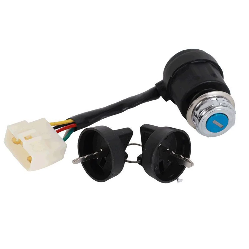 For Ignition Key On Off Switch Assembly 5 Pin 5 Wire for Diesel Engine Generator Designed for Easy Integration and Replacement