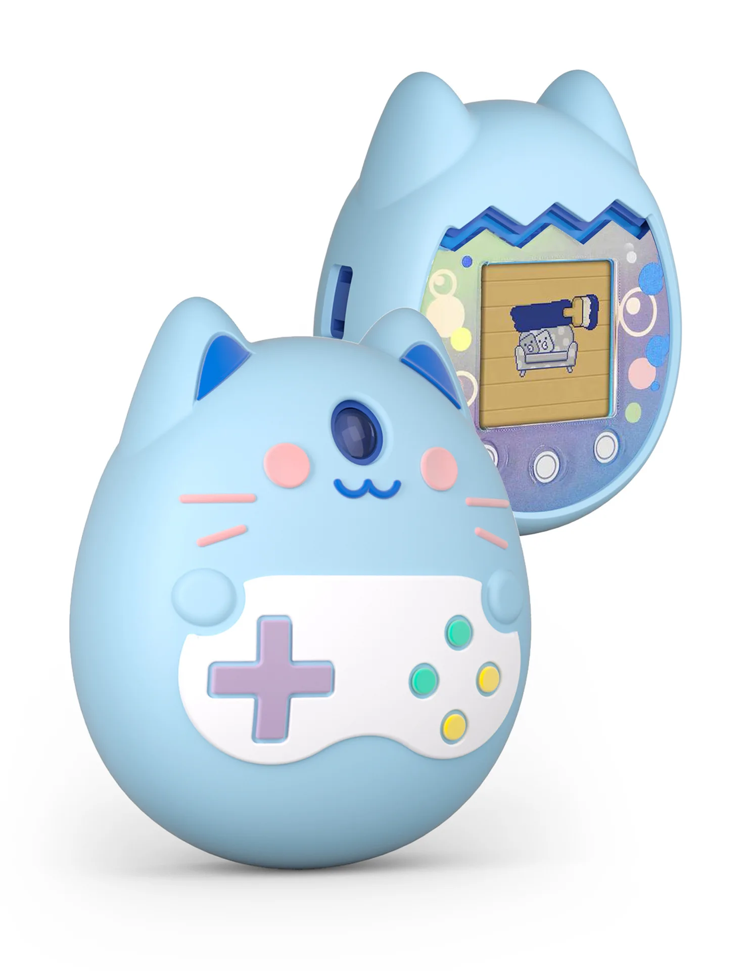 Virtual Electronic Pet Protective Case Game Machine Protective Cover for Tamagotchi Pix Silicone Case