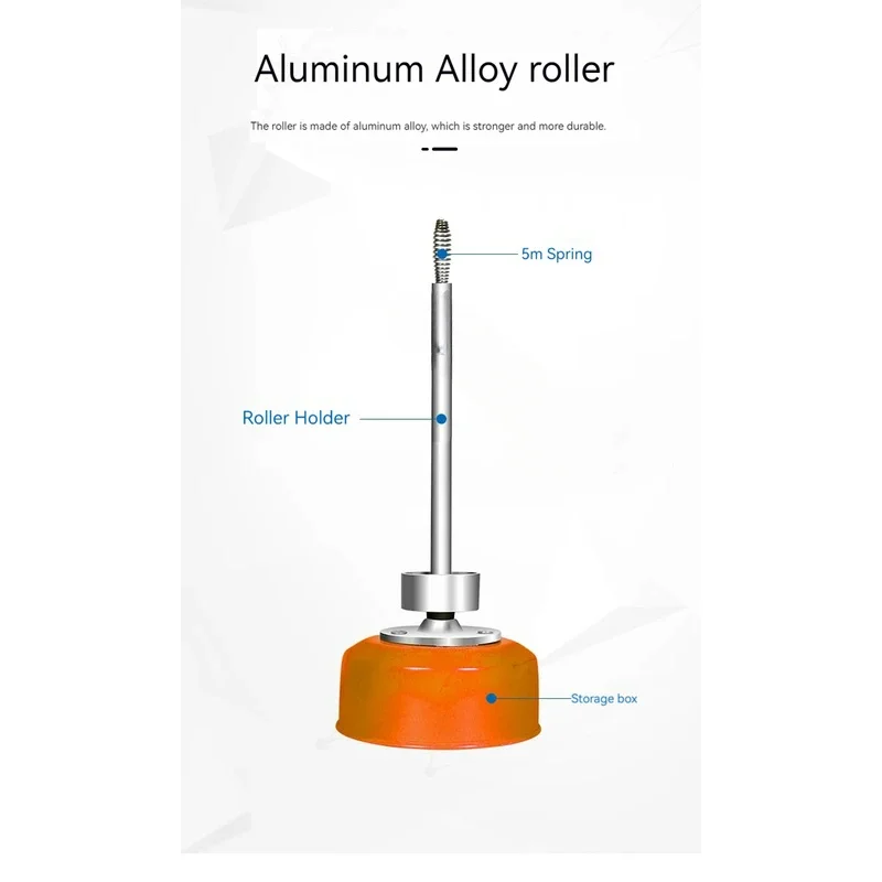Professionele pijpbagger Automatische rioolbagger Toilet Afvoerputje Baggerreiniging
