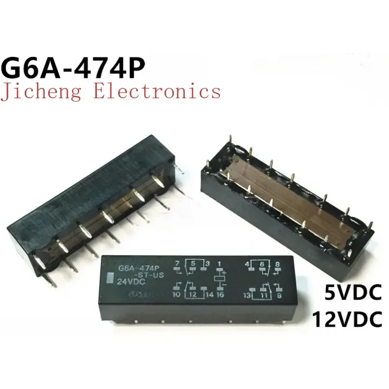 G6A-474P-ST-US-5VDC G6A-474P-ST-US-12VDC G6A-474P-ST-US-24VDC G6A-434P-ST-US-5VDC G6A-434P-ST-US-12VDC G6A-434P-ST-US-24VDC