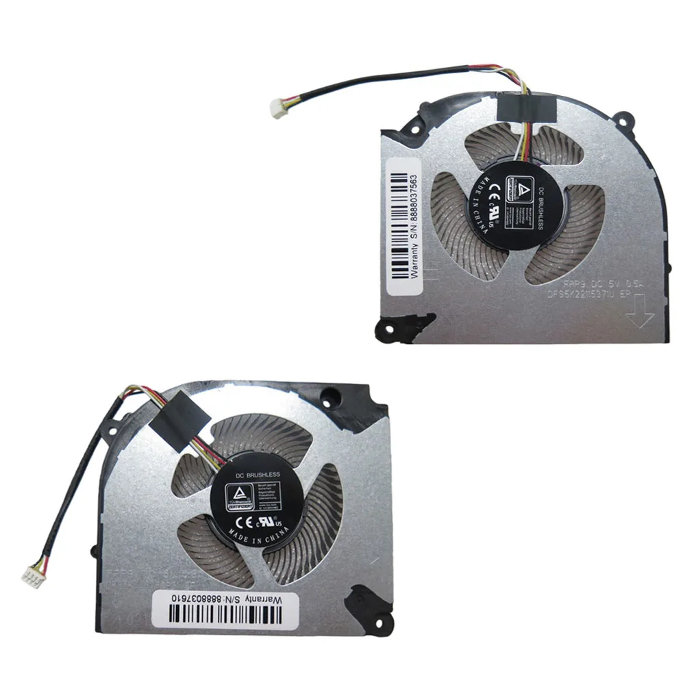 Laptop CPU Fan DFS5K223052831 FPP8 DFS5K22115371U FPP9 DC5V 0.5A New
